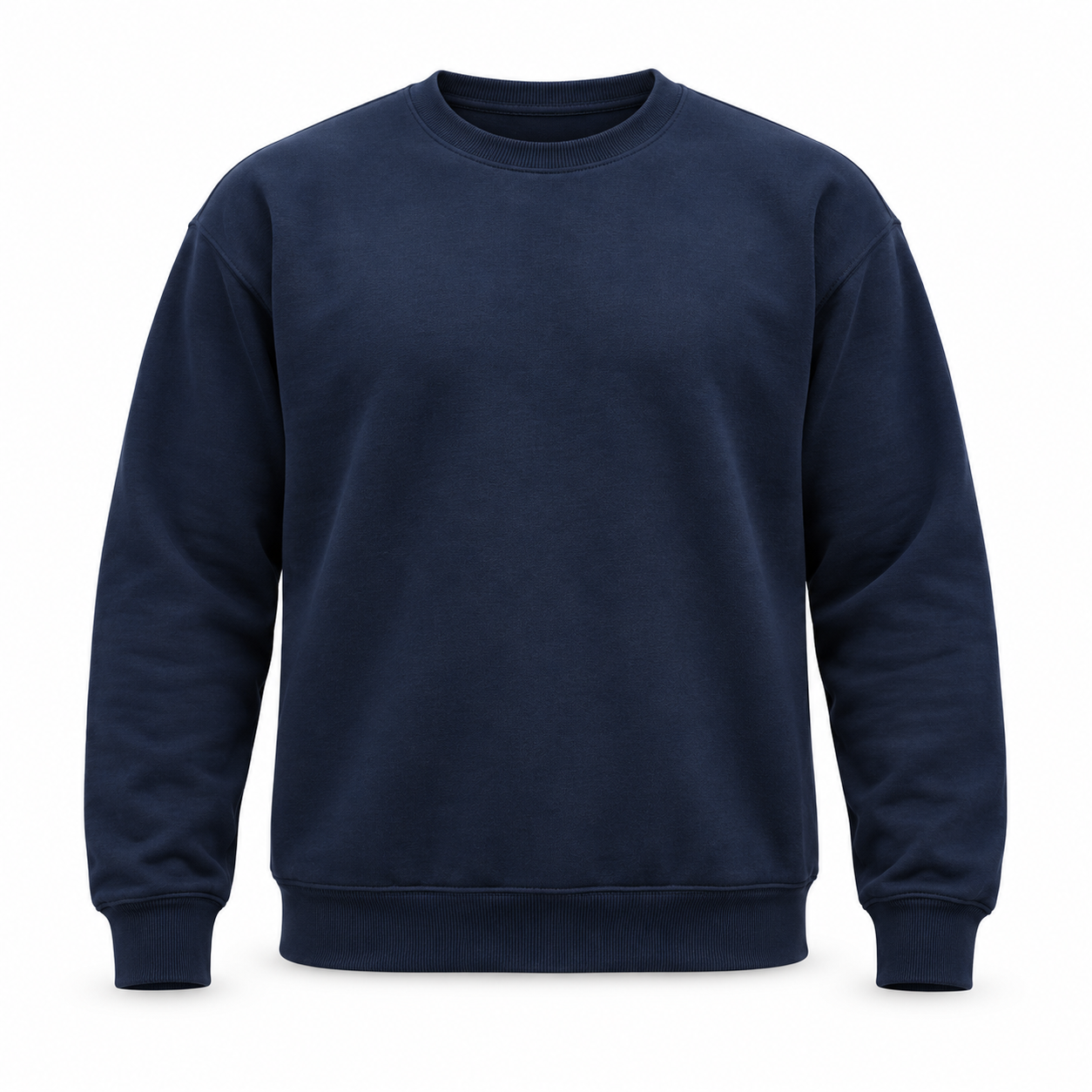 Buzo liso azul marino personalizable