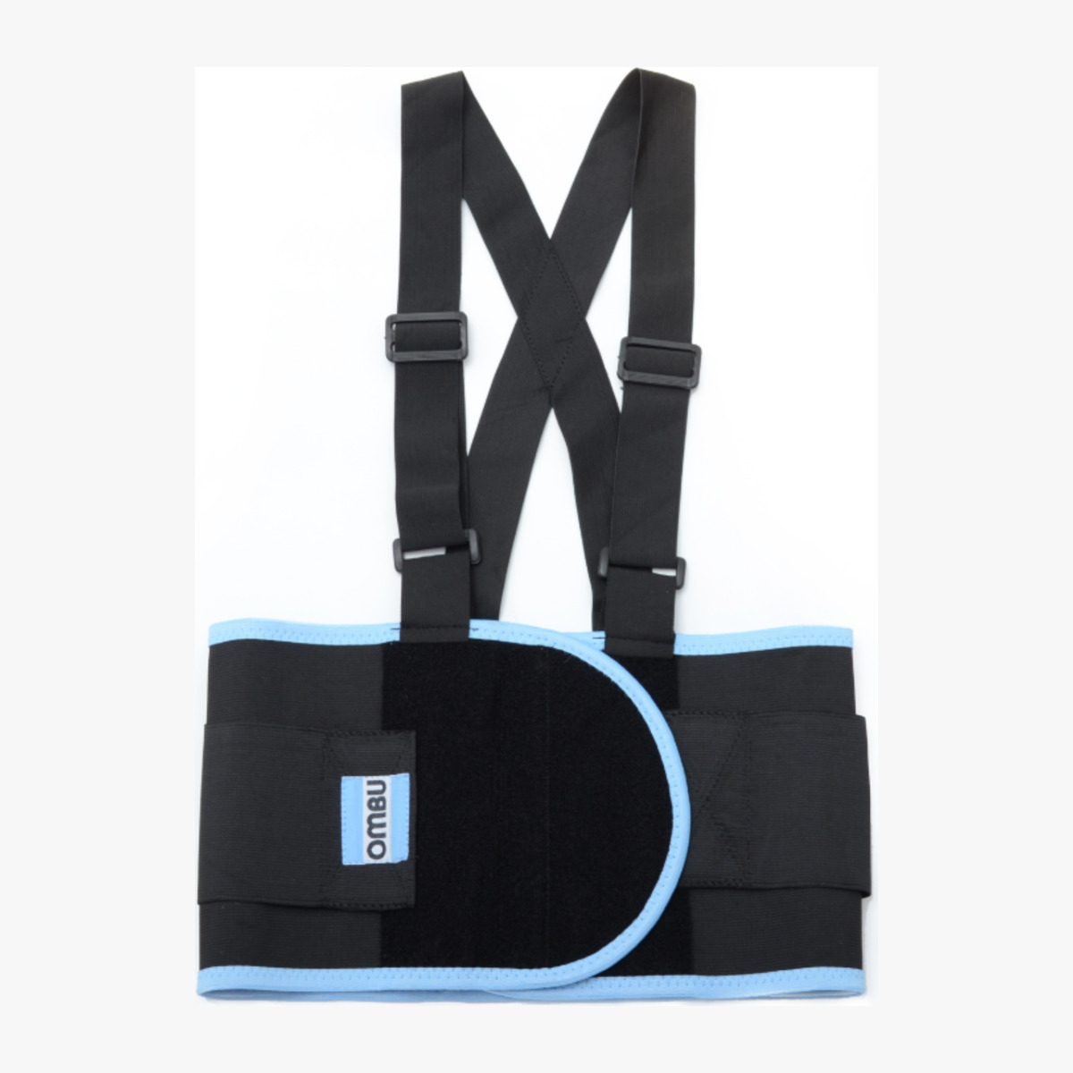 Vista frontal de la Faja de Protección Lumbar OMBU