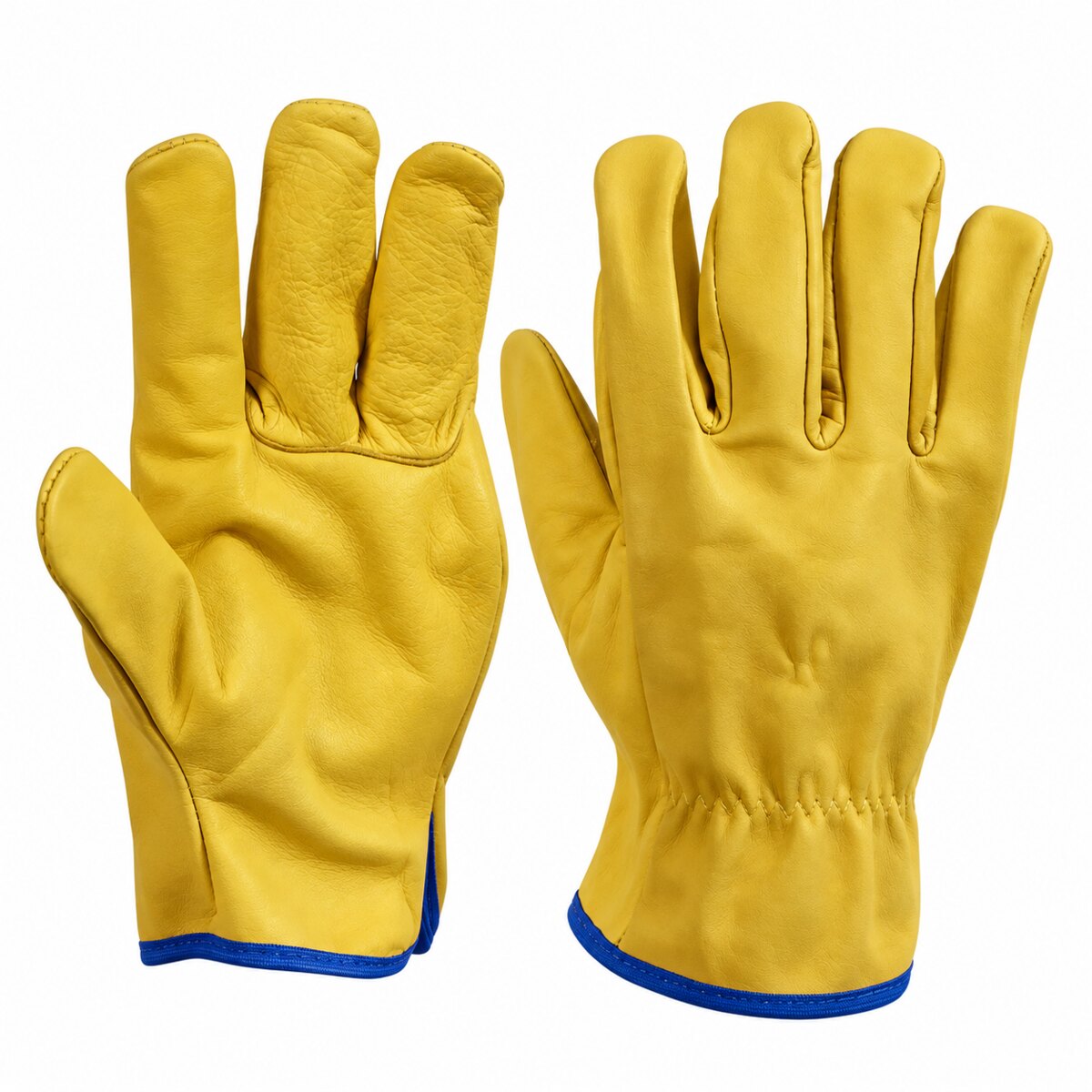 Par de guantes de vaqueta 1/2 paseo