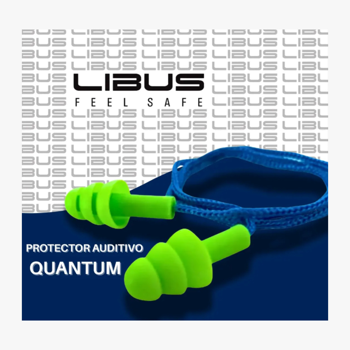 Detalle del Protector Endoaural LIBUS Quantum con cordón